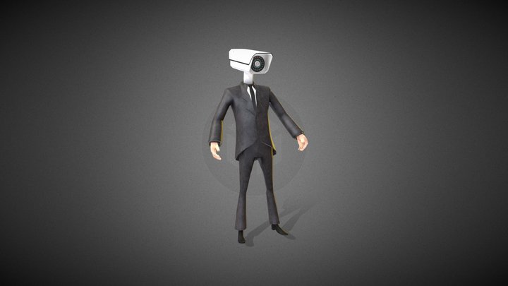 Camera Man (Skibidi Toilet) 3D Model