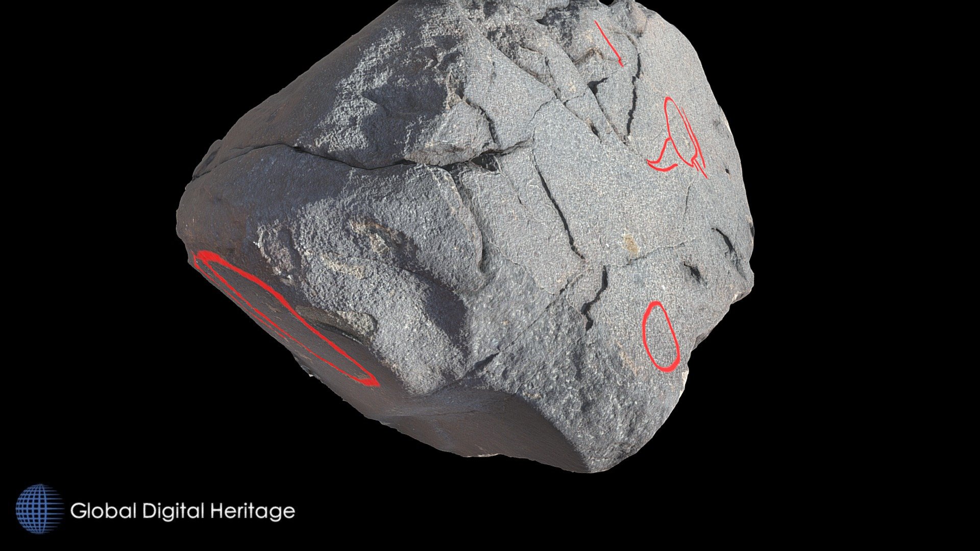 Petroglyph H15 Khatm Al Melaha, Kalba, Sharjah