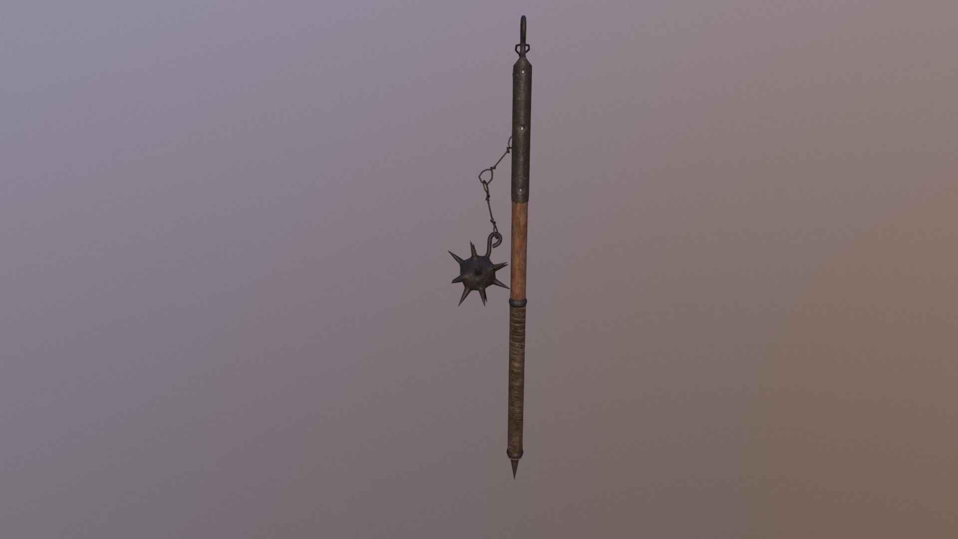 Morgenstern (Morning star) medieval weapon