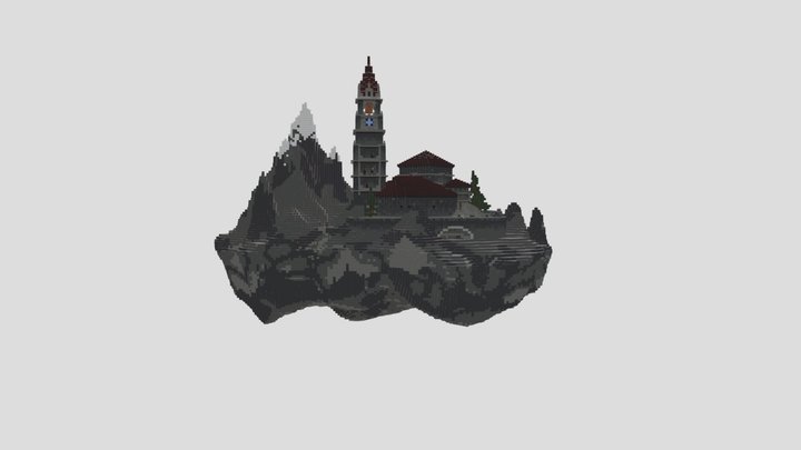 Monument Monastary 3D Model