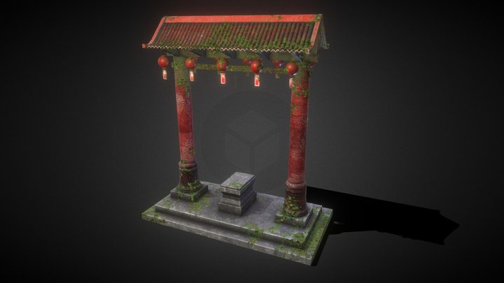 Module 3 - Chinese Gate 3D Model