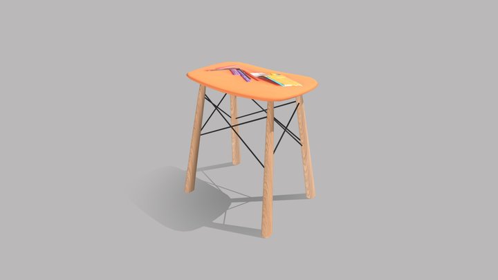 Model scaun 3D Model