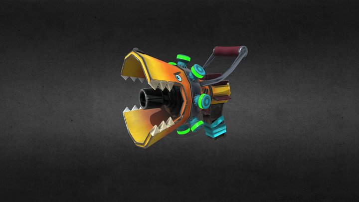 槍 3D Model