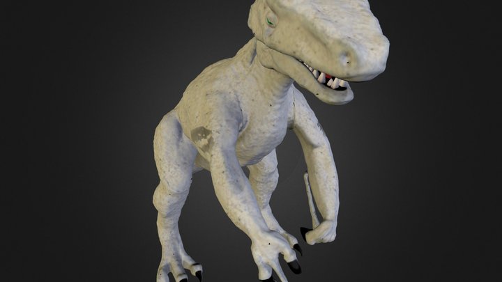 Dino-titan WIP 3D Model