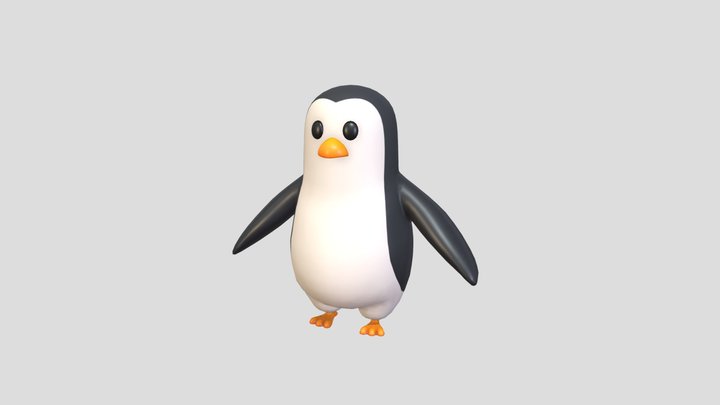 Character065 Penguin 3D Model