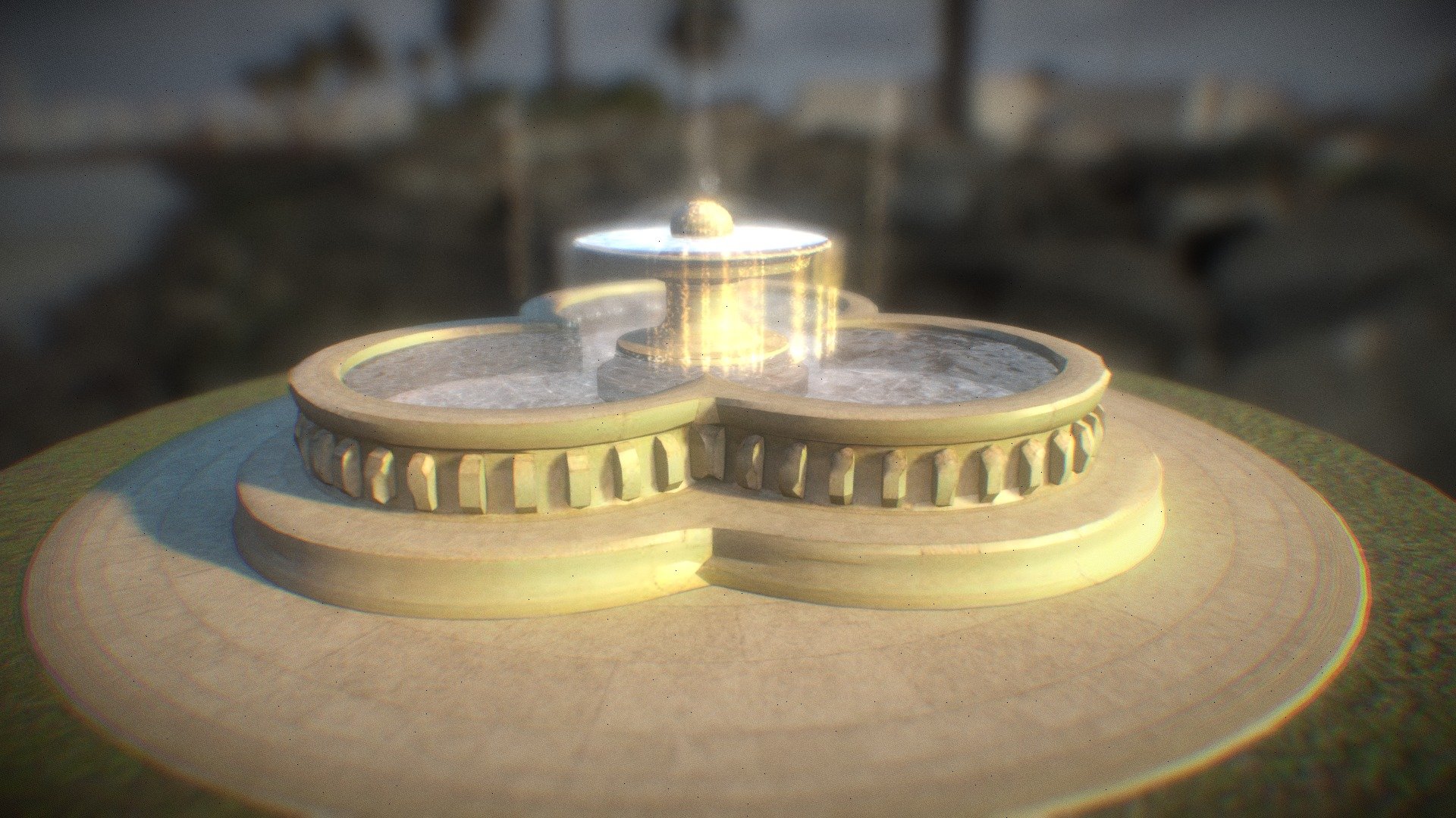 Fountain Mini - Download Free 3D model by TinkoD [da7ba0c] - Sketchfab