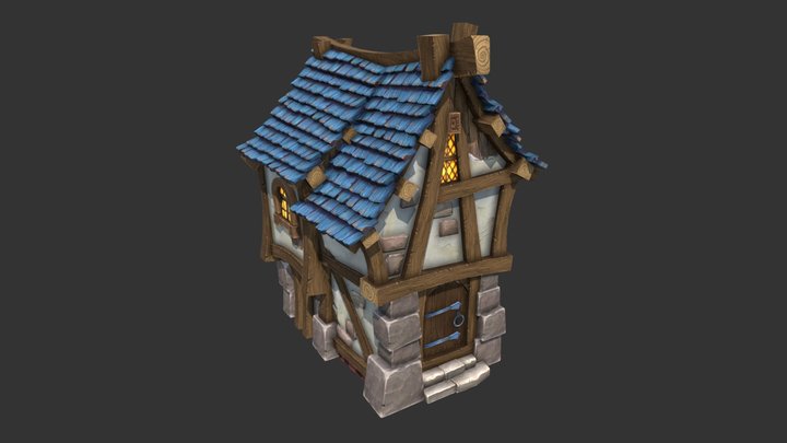 Town House 2 3D Model