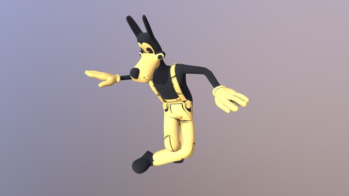 Hip Hop Dancing Boris 3D Model