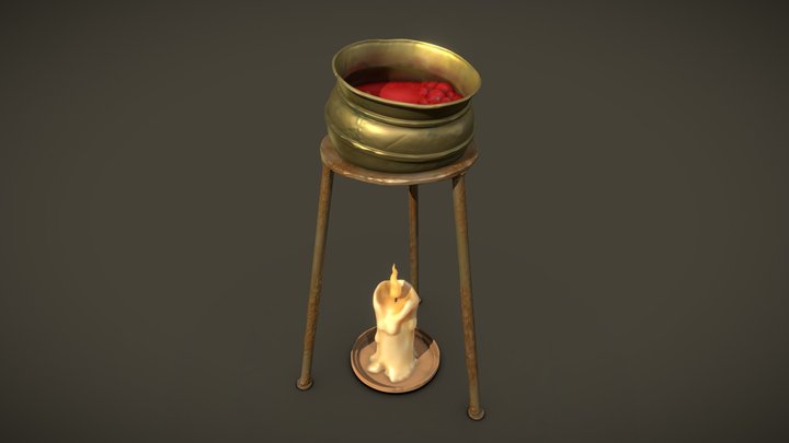 DS - Cauldron 3D Model