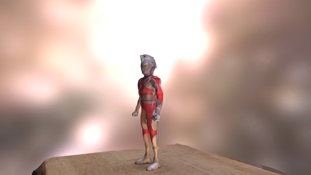 Ultraman ACE 3D Model