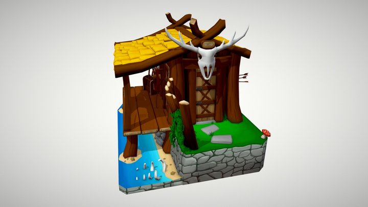 hunting_shack 3D Model