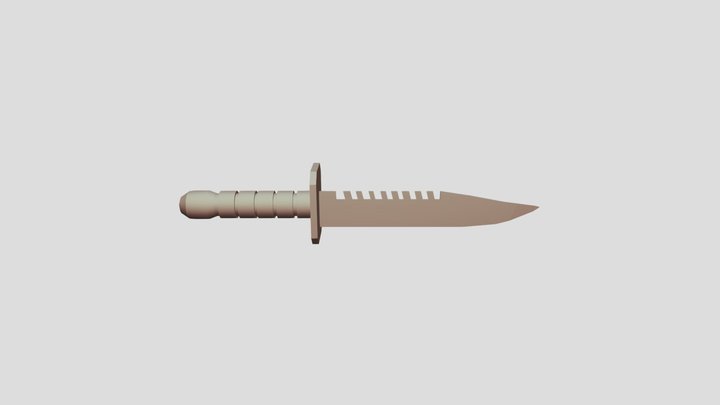 knife combat 3D Model