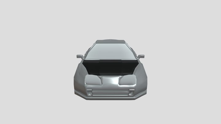Topology Car Supra Sebastian Moreno GLB 3D Model