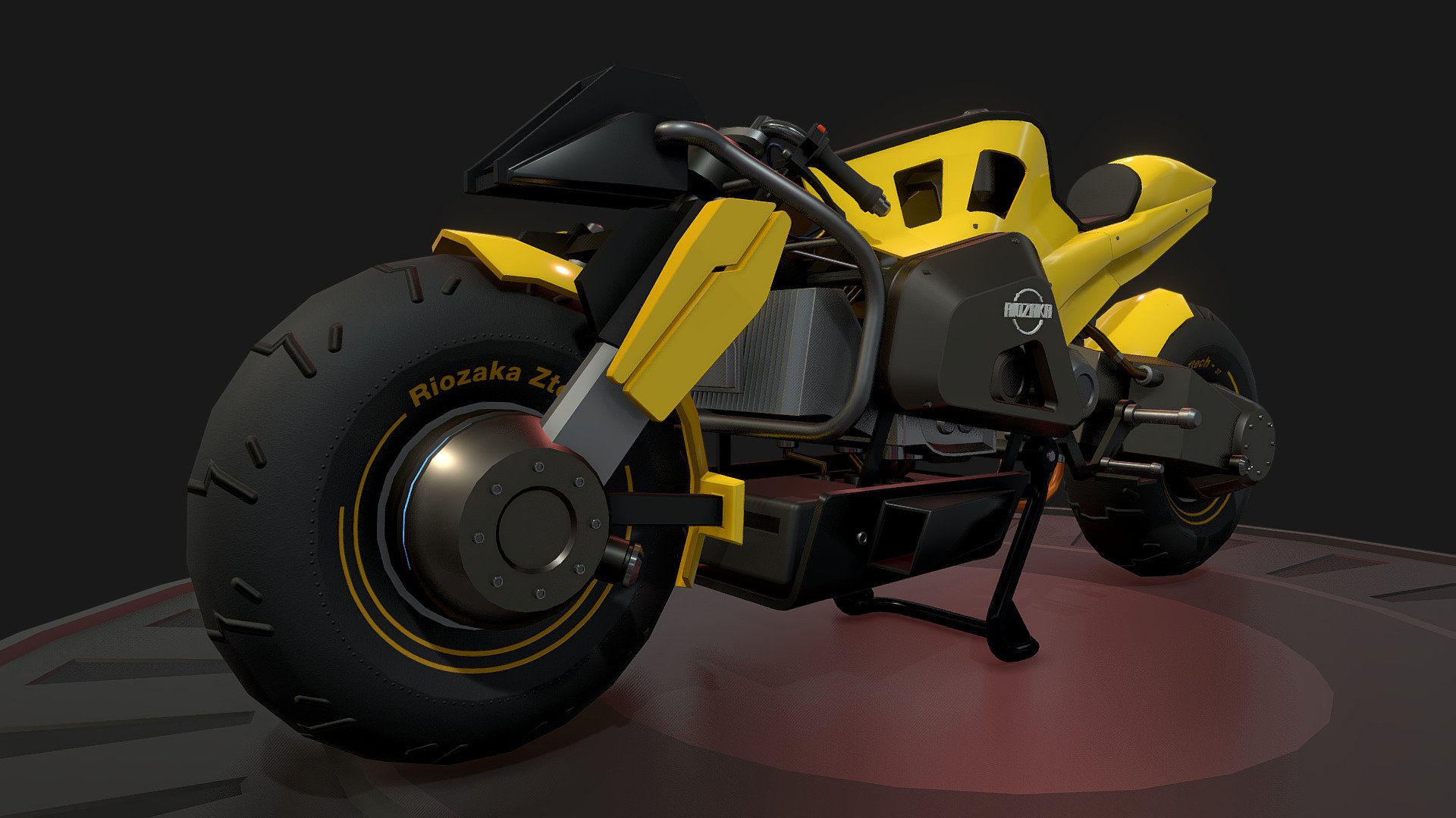 Riozaka motorcycle - Buy Royalty Free 3D model by carlito69 (charles ...