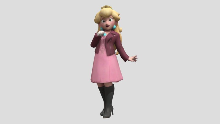 Princess Peach In Style