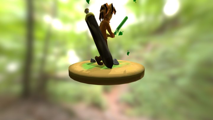 Ogre Hunter: The Hunter 3D Model