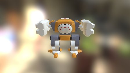 Mech Enforcer 3D Model