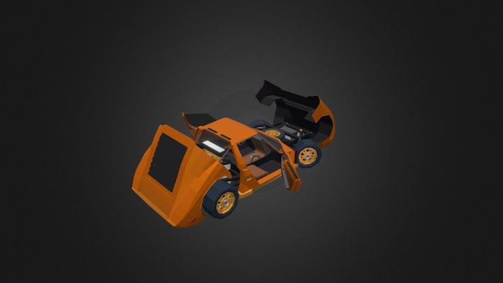 Lamborghini Miura 3D Model