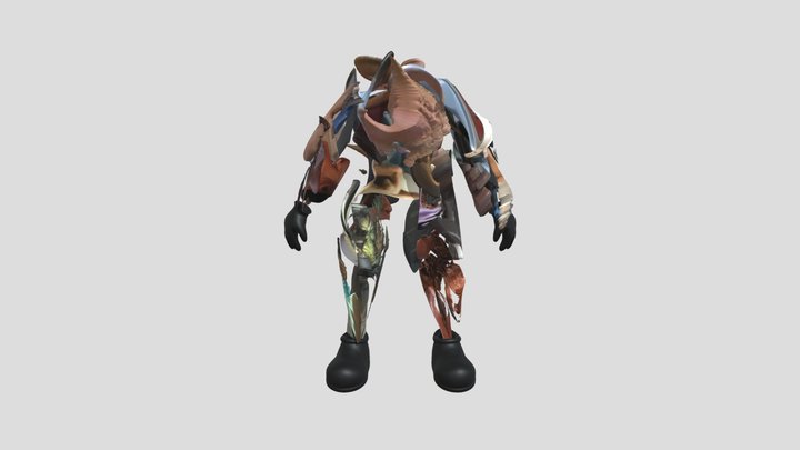 Resigning Mass: Expression 01 3D Model