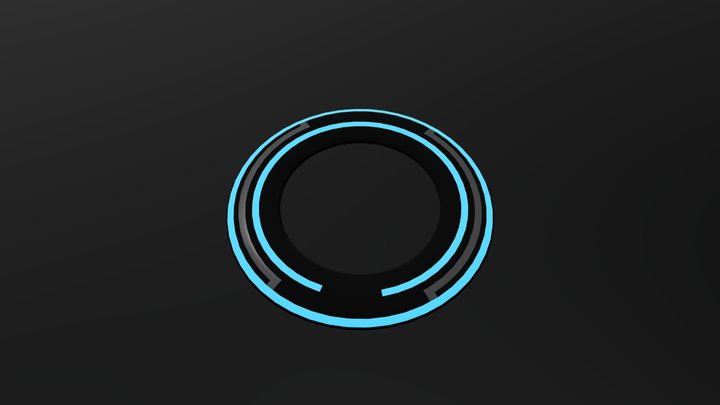 Tron Identity Disk 3D Model