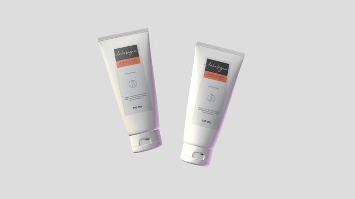 Cosmetic tube 3D Model