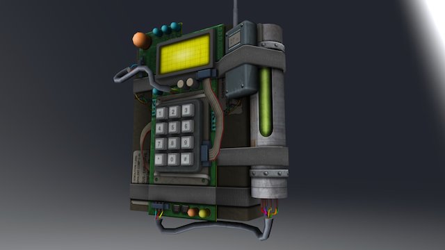 Bomb C4 3D Model