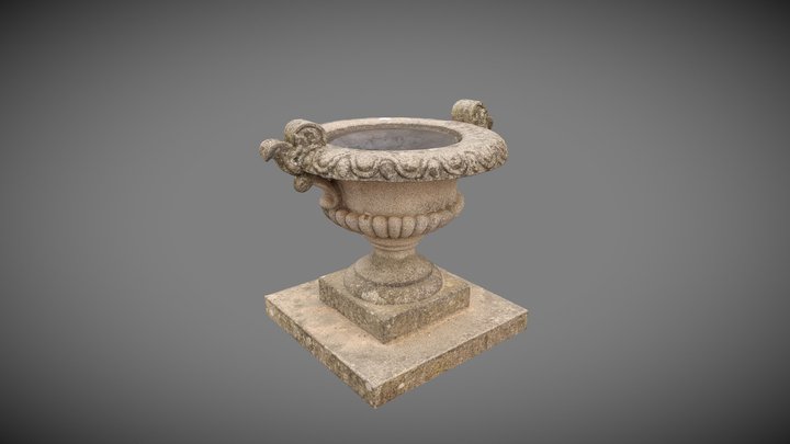 Jarrón Ornamental - Alameda de Pontevedra 3D Model