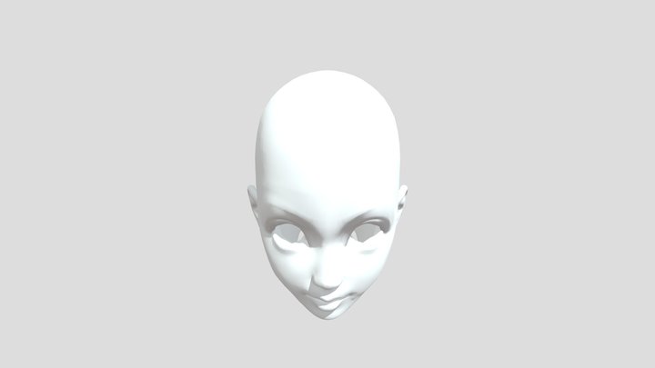 FL01 V2 Head 3D Model
