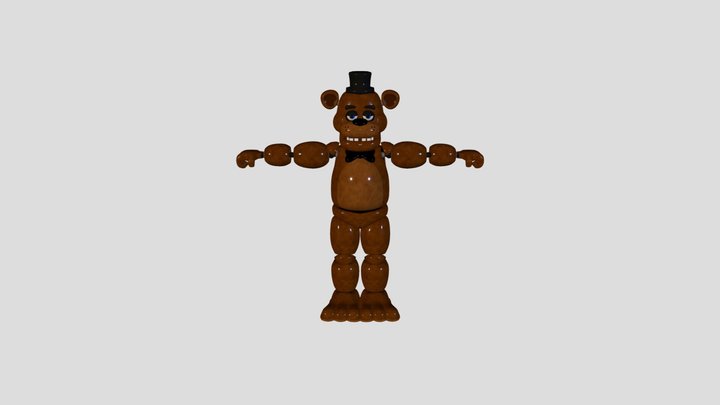 FNaF 1 Freddy [Everything Animations] 3D Model