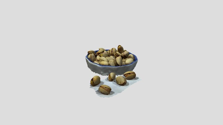 Pistachos 3D Model