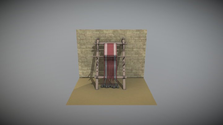 Wall Loom 3D Model