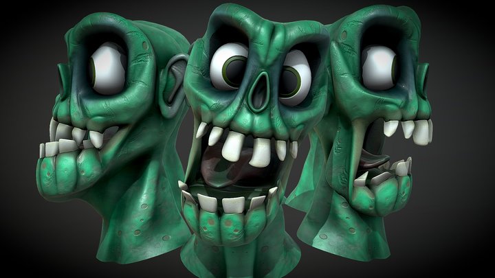 Funny Zombi – Modello 3D gratuito STL