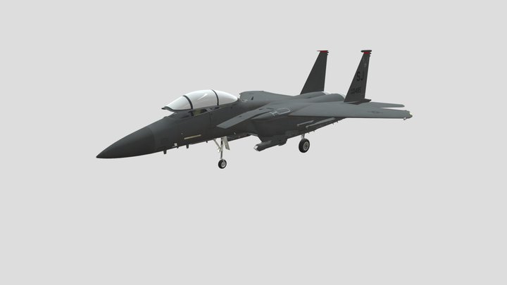 F-15 free rig 3D Model