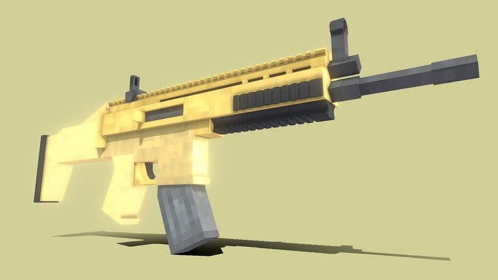 FN SCAR (FREE) 3D Model