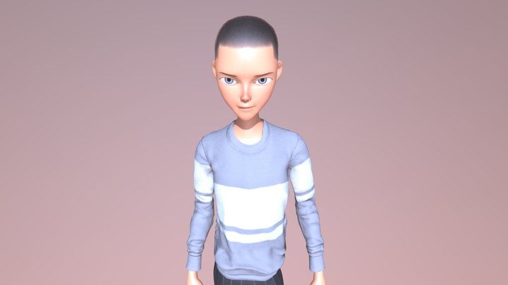Stylized Character 3D Model