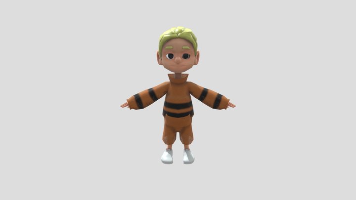personaje 3D Model