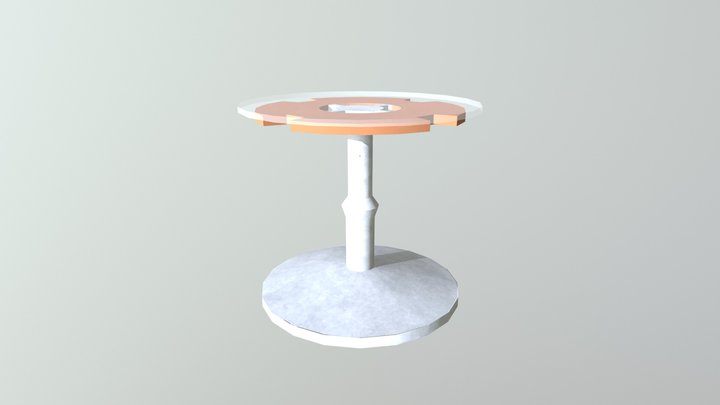 Cog Table 3D Model