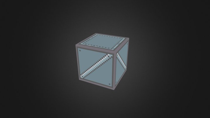 Pixel Box 3D Model