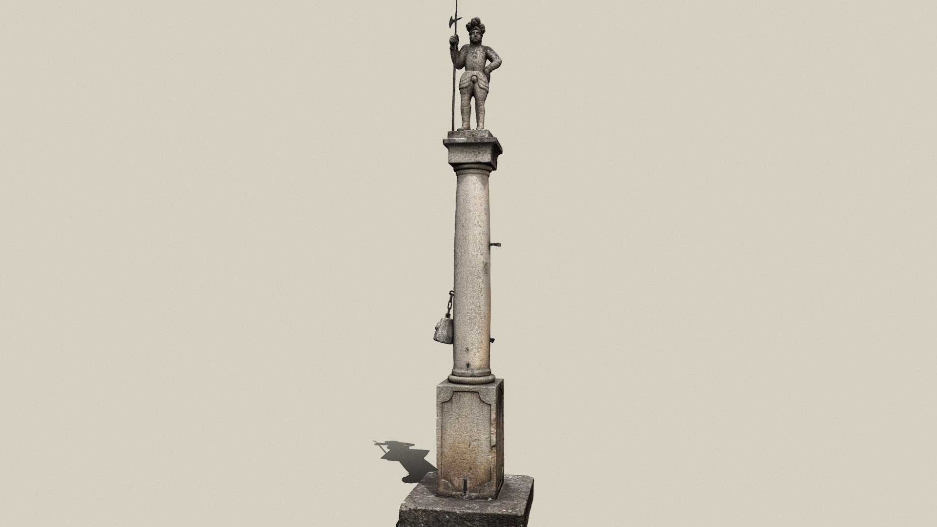 Rolandsäule — Sketchfab embed 3D viewer
