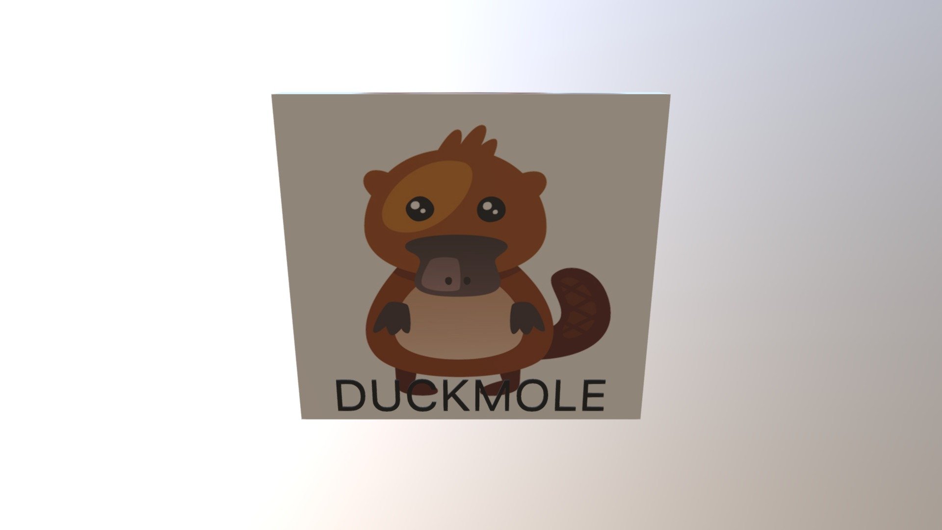 指示牌DUCKMOLE