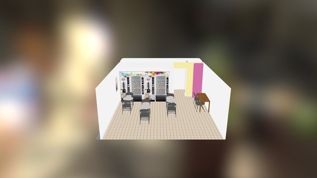 Meuble 3D CLINIQUE DES PRÉS - sans plafond