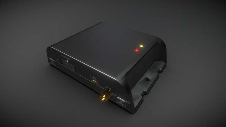 Tracking Device Model 3D Model