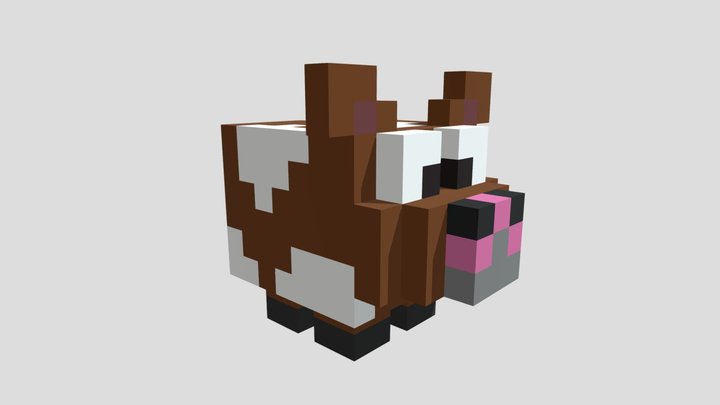 Mr Cow 3D Model