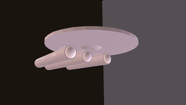 USS Armstrong NCC-1769 Prototype 3D Model