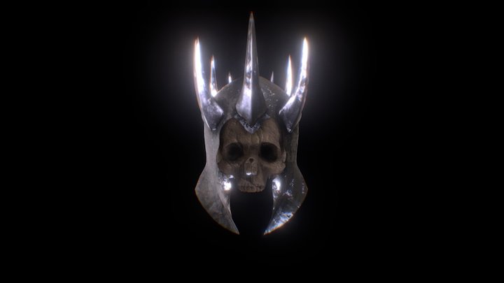 The Wicther - Eredin Helmet 3D Model