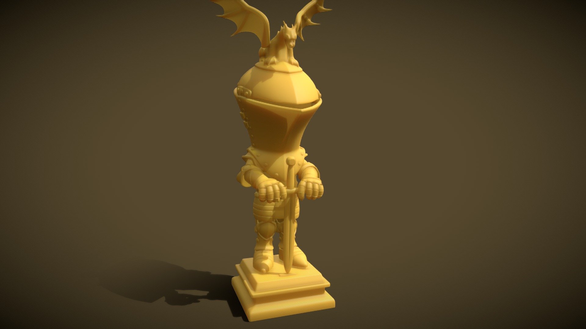 Knight Armor V4 Toystyle (3dprint) - Buy Royalty Free 3d Model By 