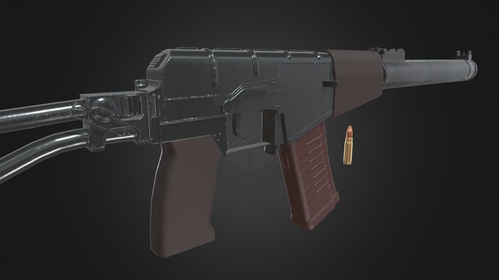 AS Val [GAMEREADY] 3D Model