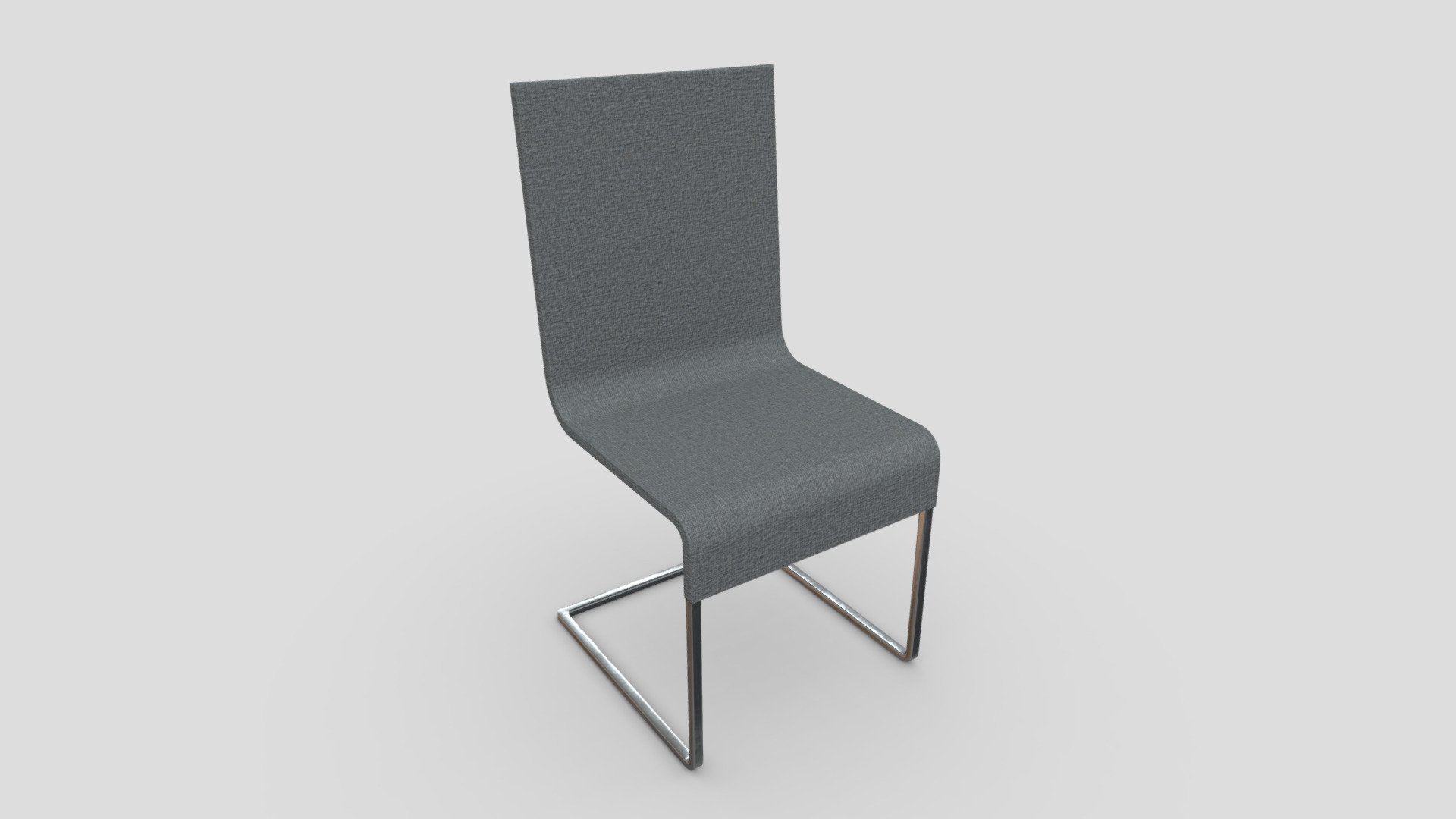 3D model Chair 4 - This is a 3D model of the Chair 4. The 3D model is about a black office chair.