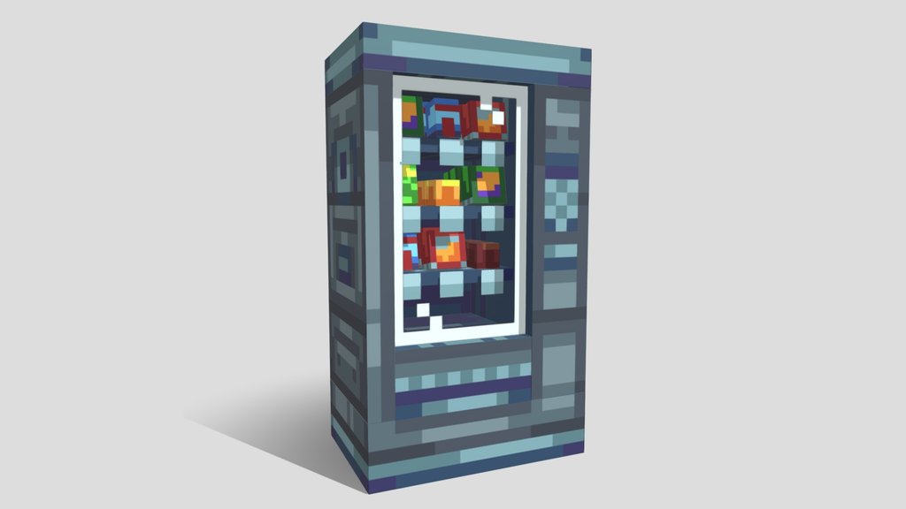 Light Gray Vending Machine