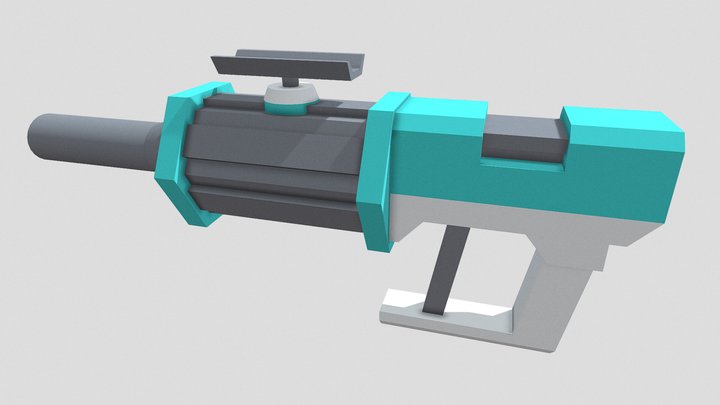 Xgun_01 3D Model